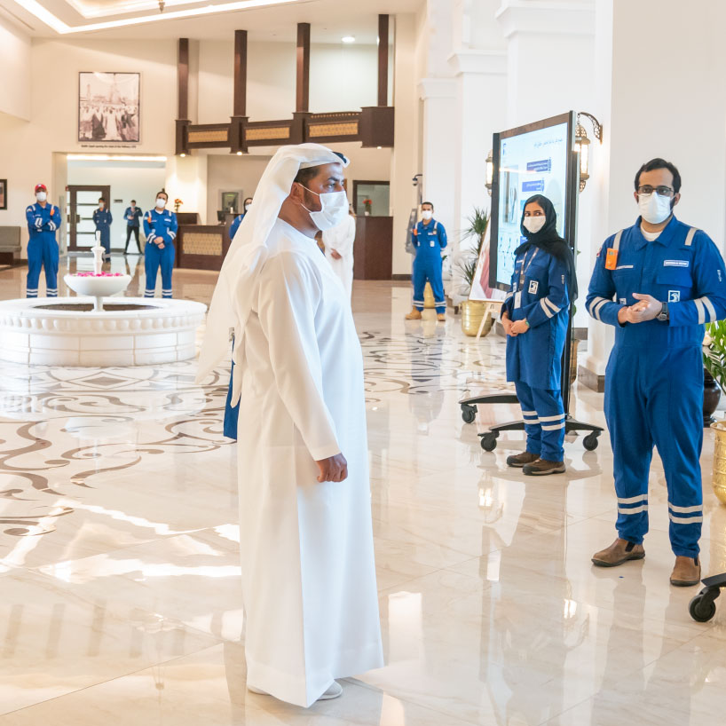 Hamdan bin Zayed inaugurates new ADNOC housing complex in Liwa and road
